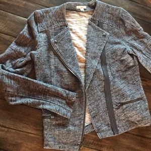 Gap Cotton/Sweater Motor Jacket, size XS